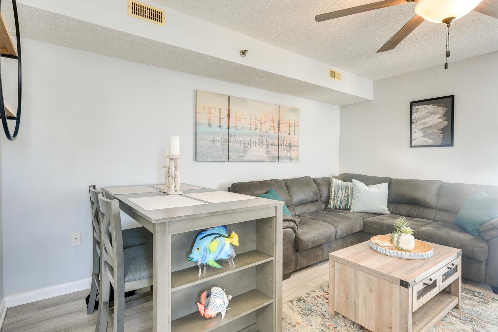 Oceanfront North Myrtle Beach Condo With Indoor Pool Exterior foto