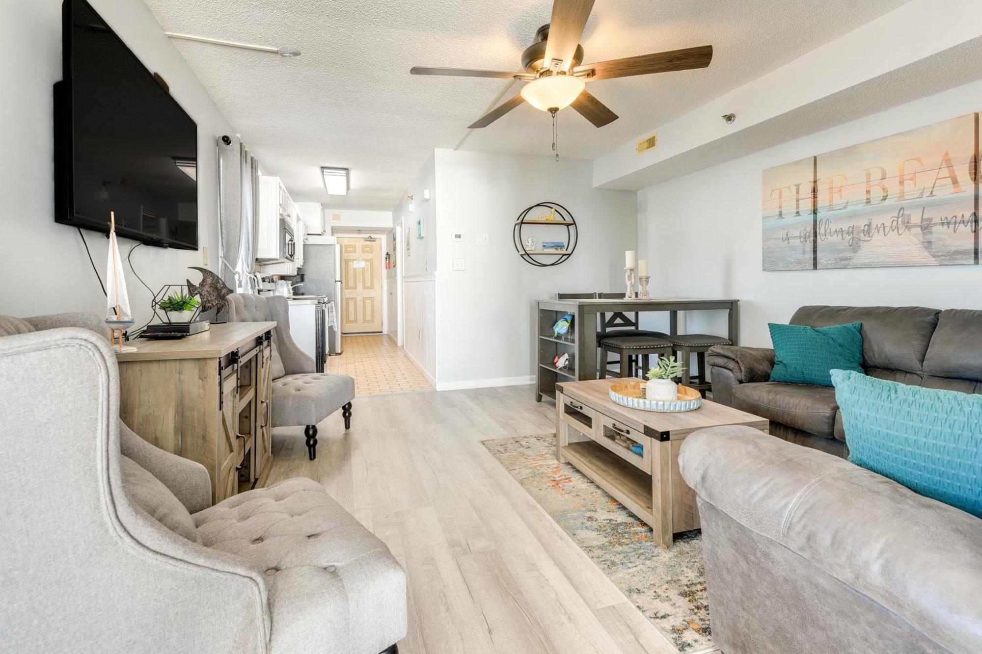 Oceanfront North Myrtle Beach Condo With Indoor Pool Exterior foto